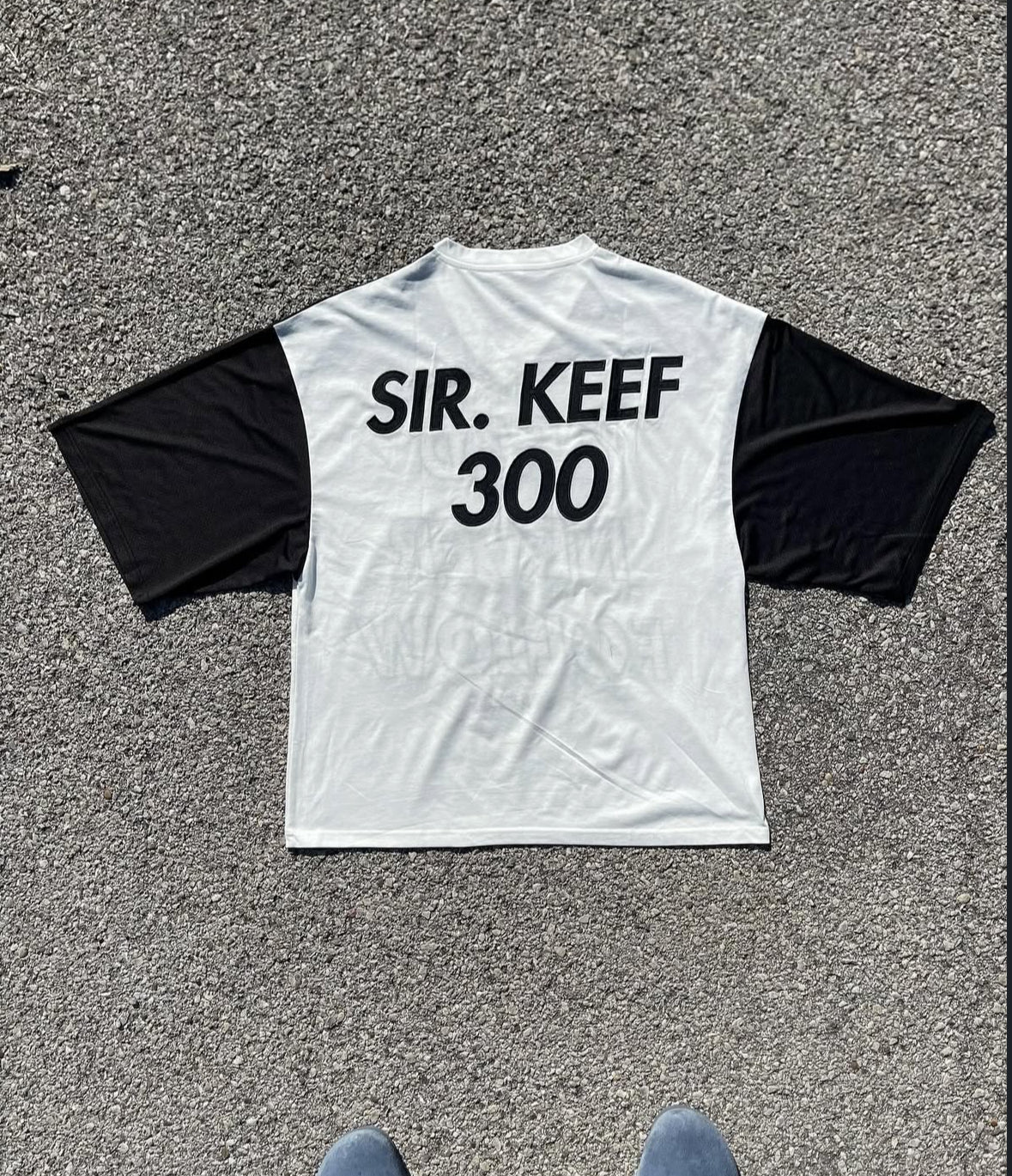 ‘lead never follow’ jersey
